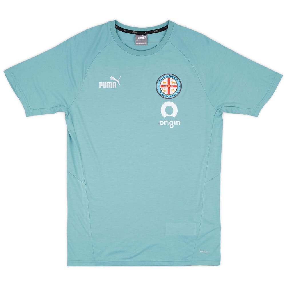 2023-24 Melbourne City Puma Training Tee - As New - (S)