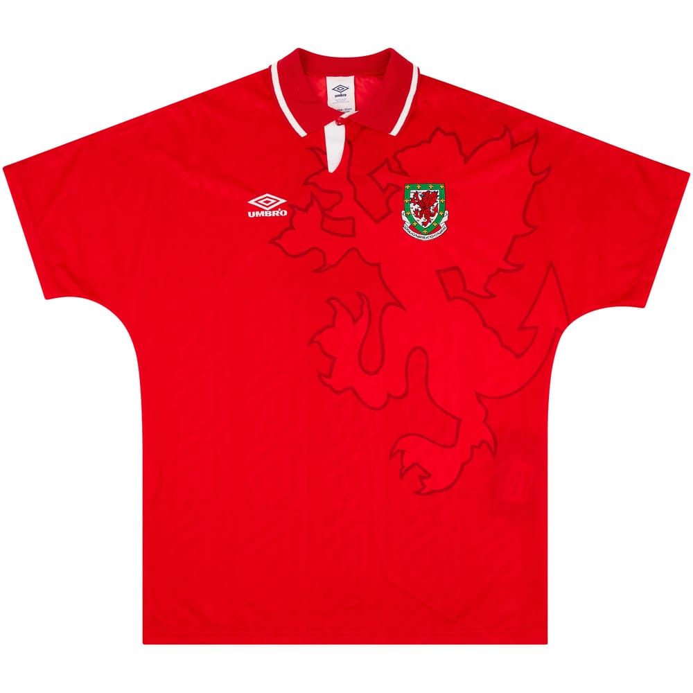1992 Wales Match Issue Home Shirt #3 (v Ireland)
