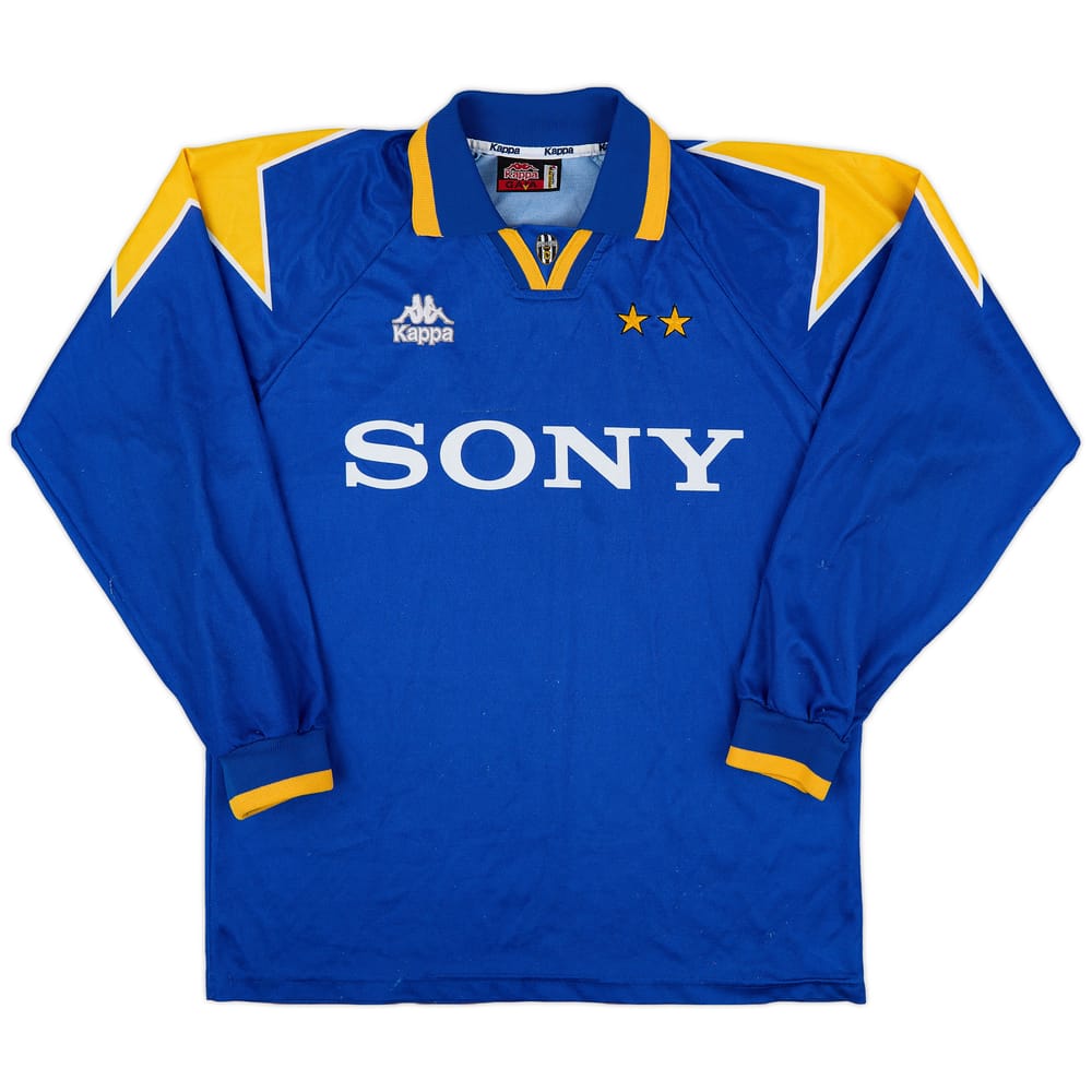 1995-96 Juventus Away L/S Shirt - 8/10 - (L)