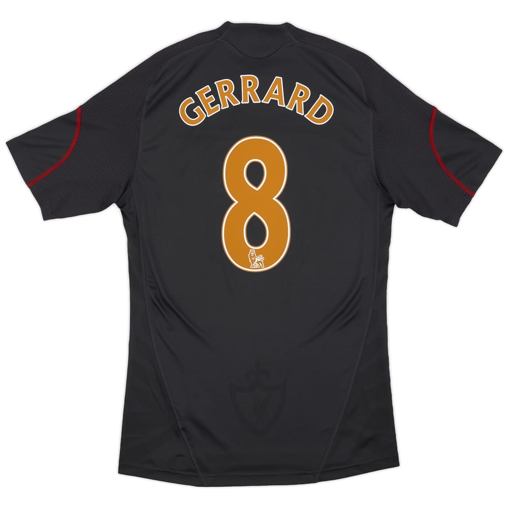 2009-10 Liverpool Away Shirt Gerrard #8 - 7/10 - (M)