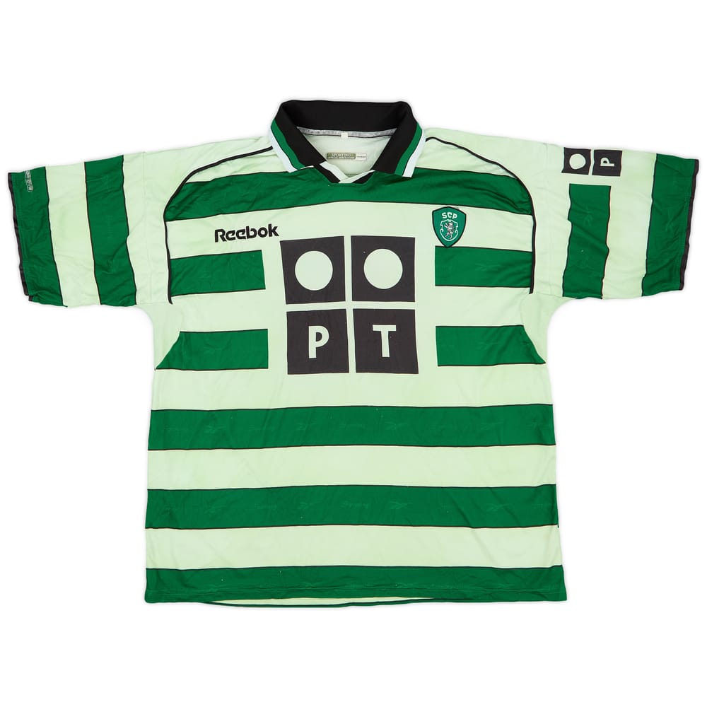 2001-02 Sporting CP Home Shirt - 4/10 - (L)