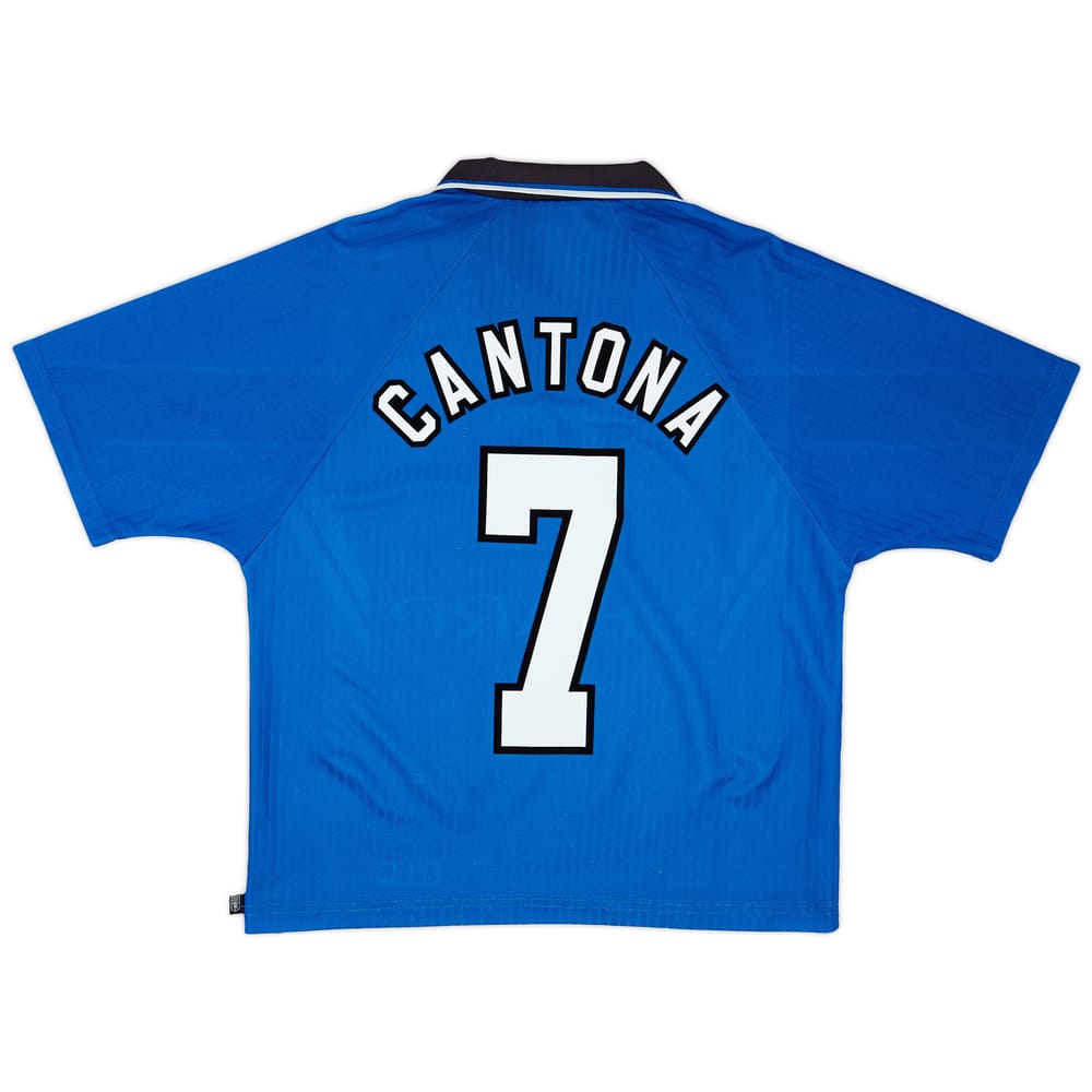 1996-98 Manchester United Third Shirt Cantona #7 - 8/10 - (M)