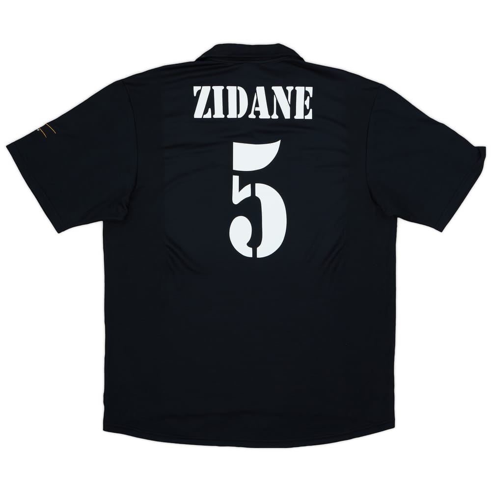 2001-02 Real Madrid Centenary Away Shirt Z0idane #5 (XL)