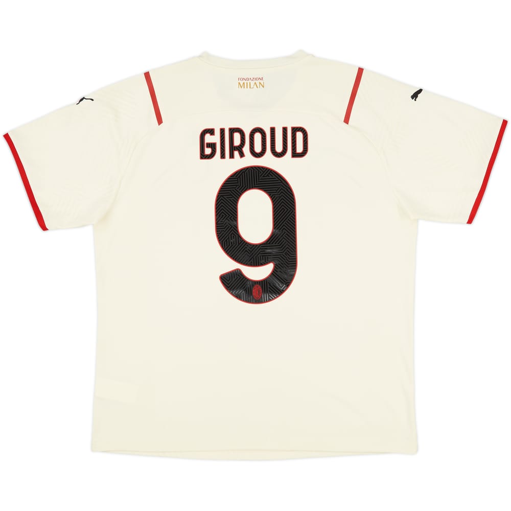 2021-22 AC Milan Away Shirt Giroud #9 (XL)