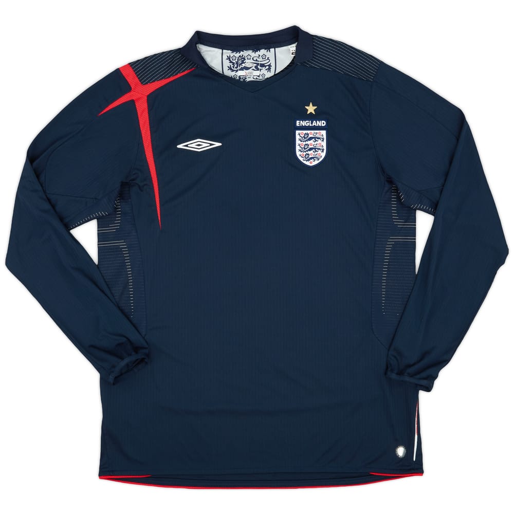 2006-08 England GK Shirt - 9/10 - (L)
