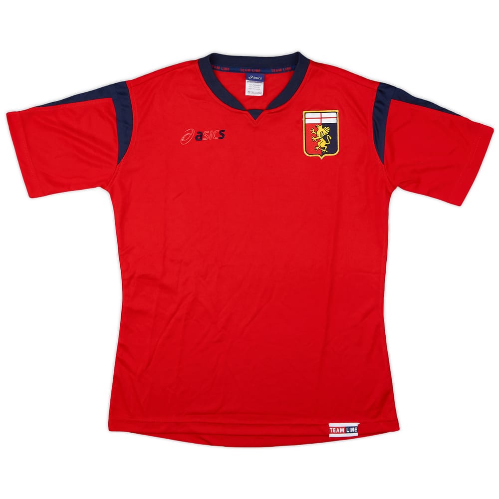 2009-10 Genoa Asics Training Shirt - 4/10 - (XL.Boys)