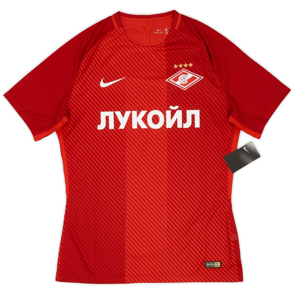 2017-18 Spartak Moscow Authentic Home Shirt (L)