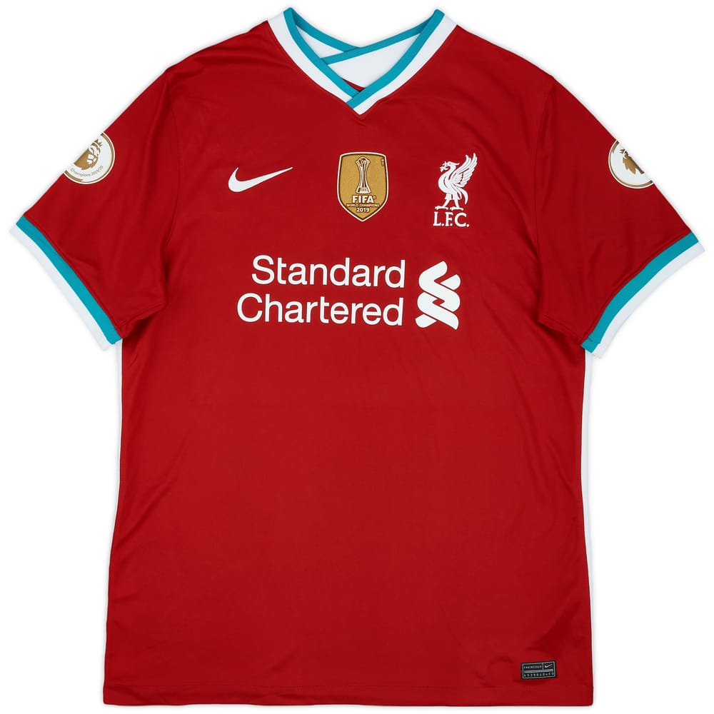 2020-21 Liverpool Home Shirt Champions 2019/20 - 9/10 - (XL)