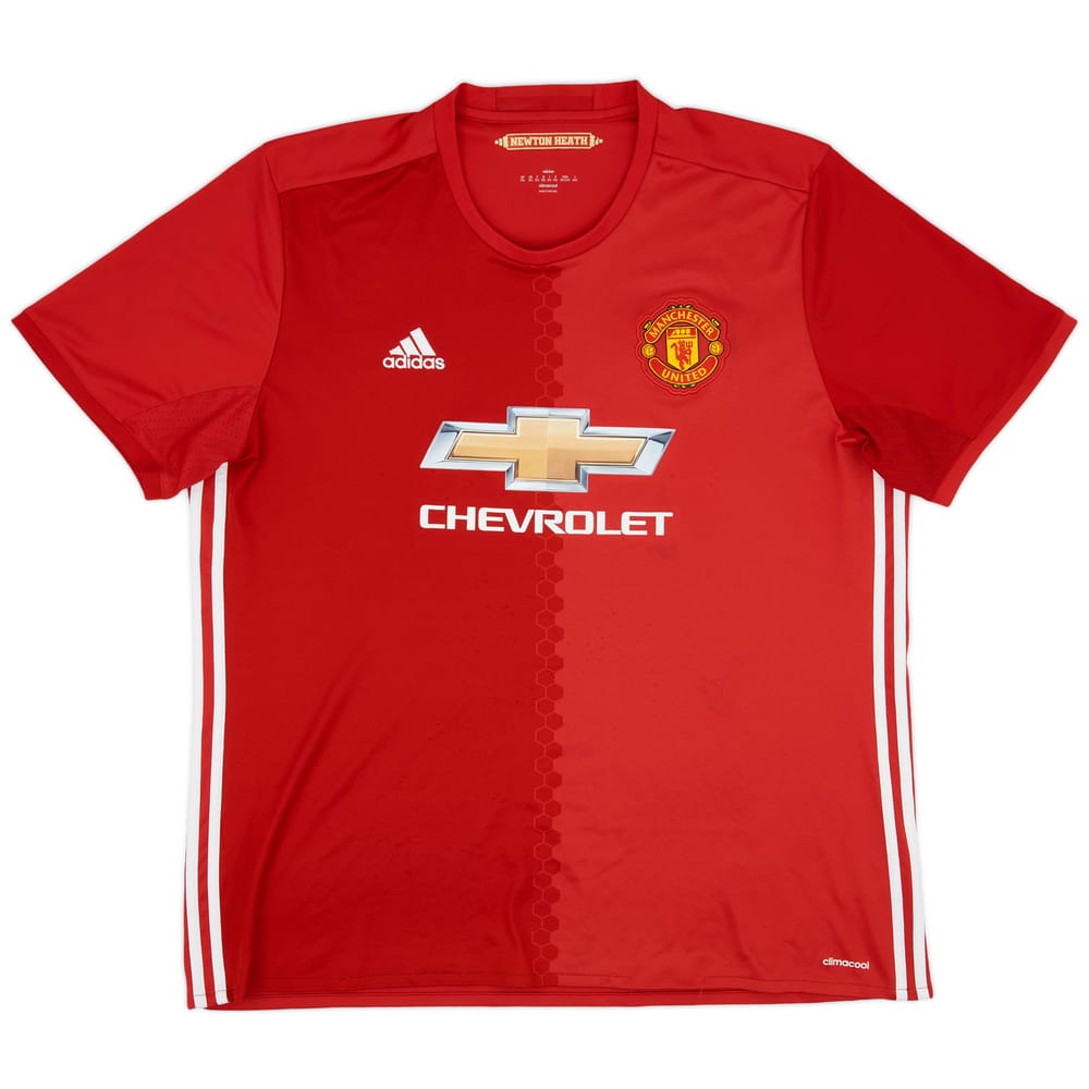 2016-17 Manchester United Home Shirt - 5/10 - (XXL)