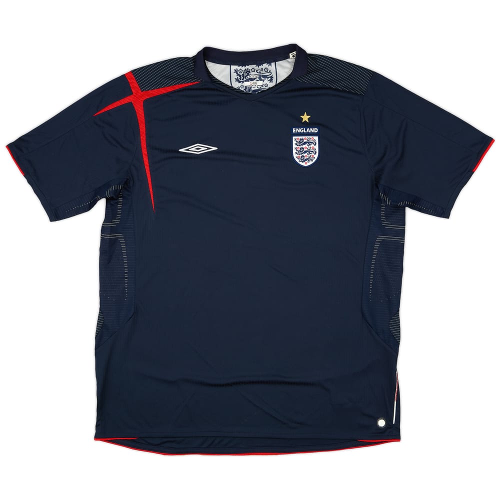 2005-06 England GK S/S Shirt - 10/10 - (XXL)