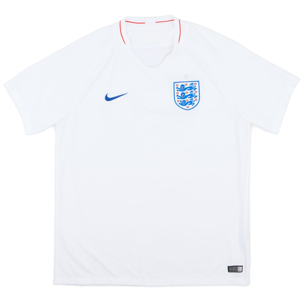 2018-19 England Home Shirt - 6/10 - (XL)