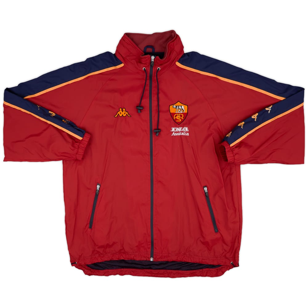 2001-02 Roma Kappa Hooded Rain Jacket - 7/10 - (XXL)