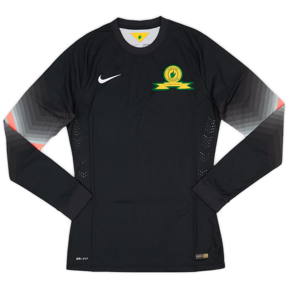 2014-15 Mamelodi Sundowns Player Issue GK Shirt - 8/10 - (M)