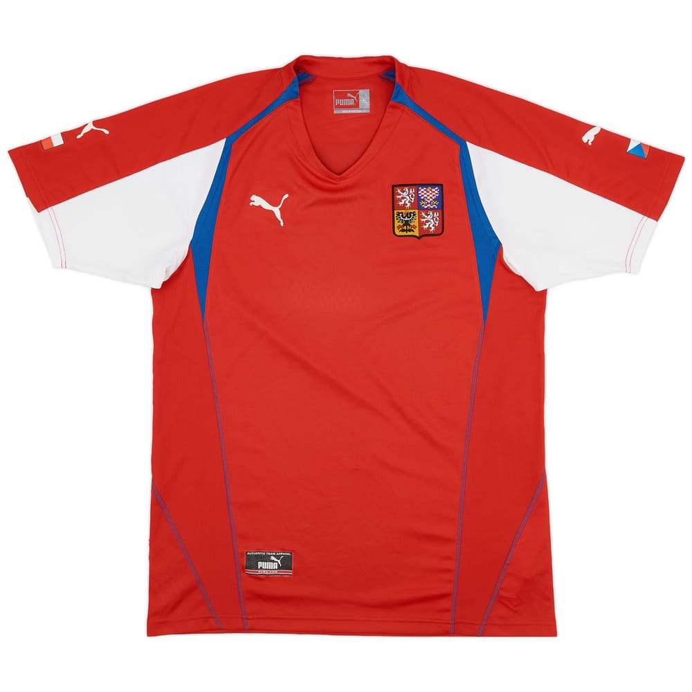 2004-05 Czech Republic Home Shirt #6 - 8/10 - (XL)
