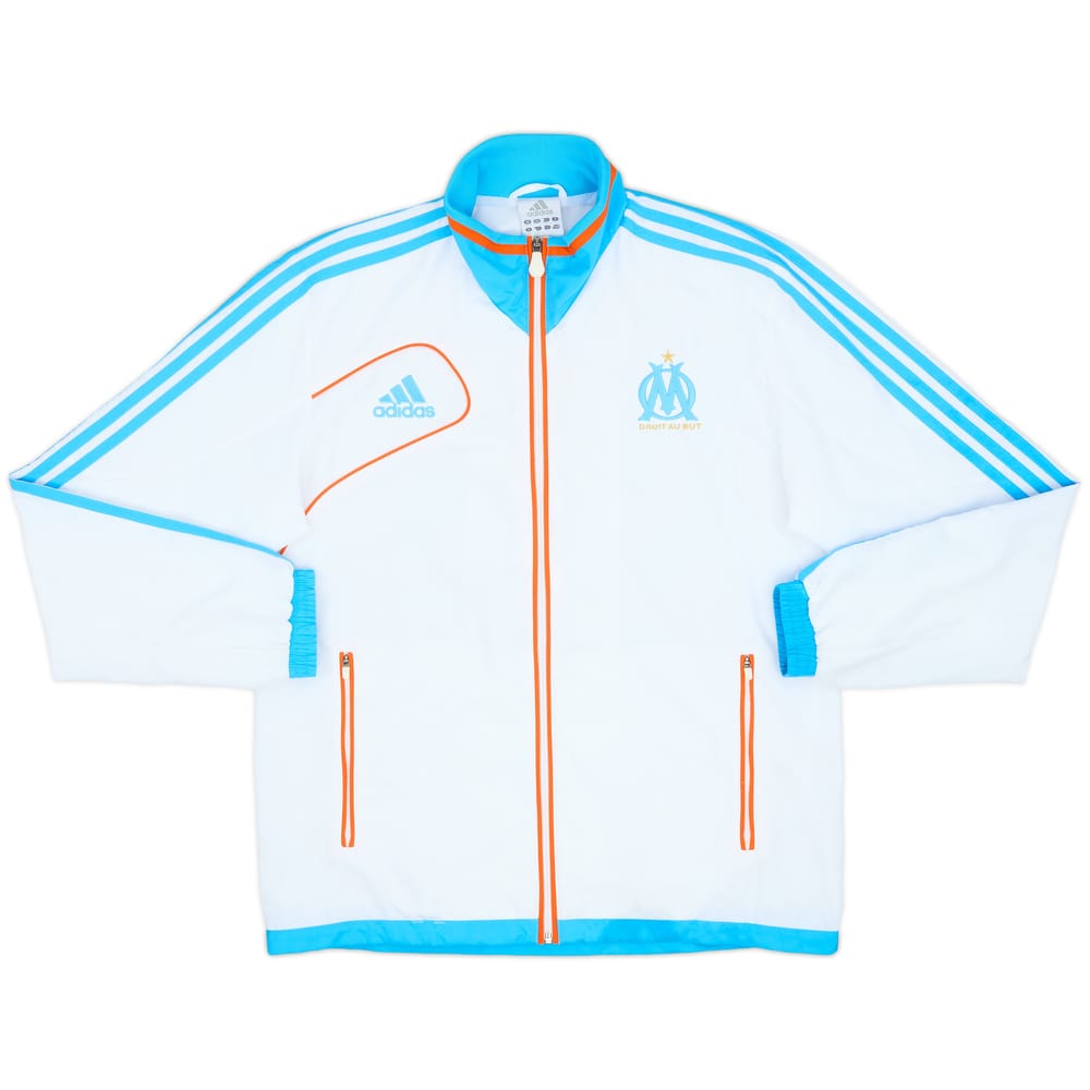 2012-13 Olympique Marseille adidas Track Jacket - 7/10 - (M)