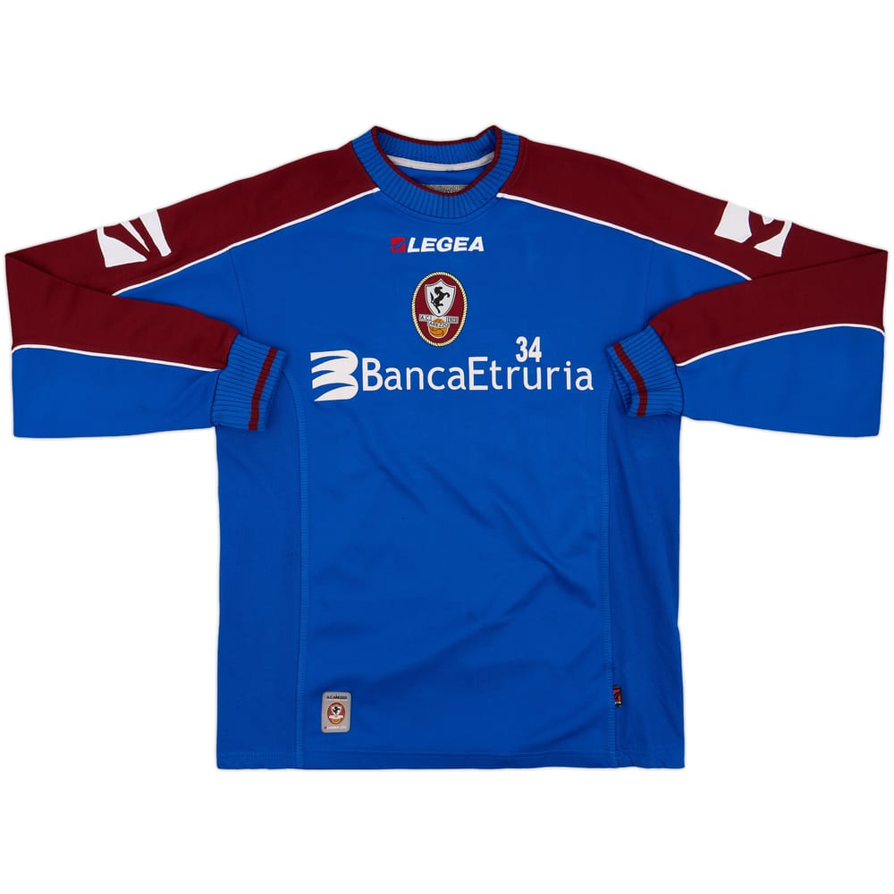 2010-11 Arezzo Player Issue Legea Sweat Top #34 - 7/10 - (L)