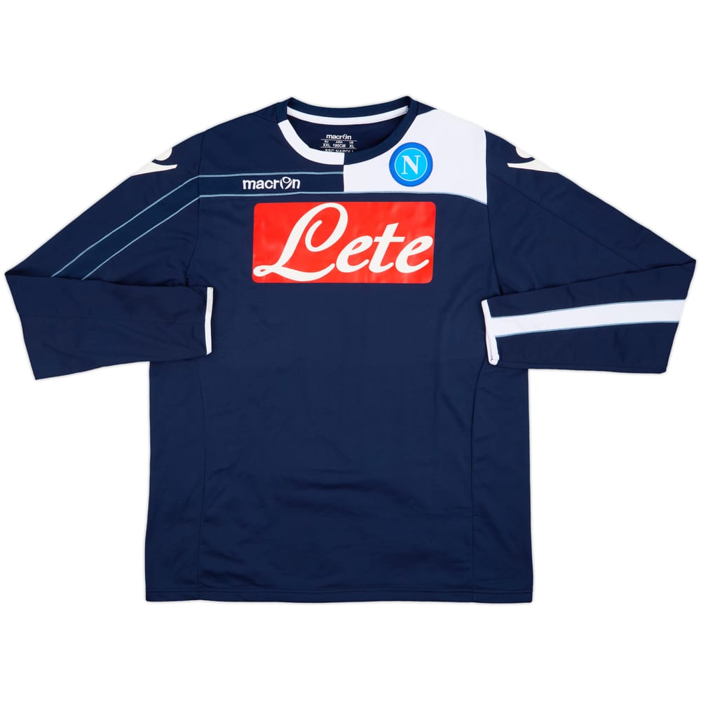 2011-12 Napoli Macron Sweat Top - 8/10 - (XXL)