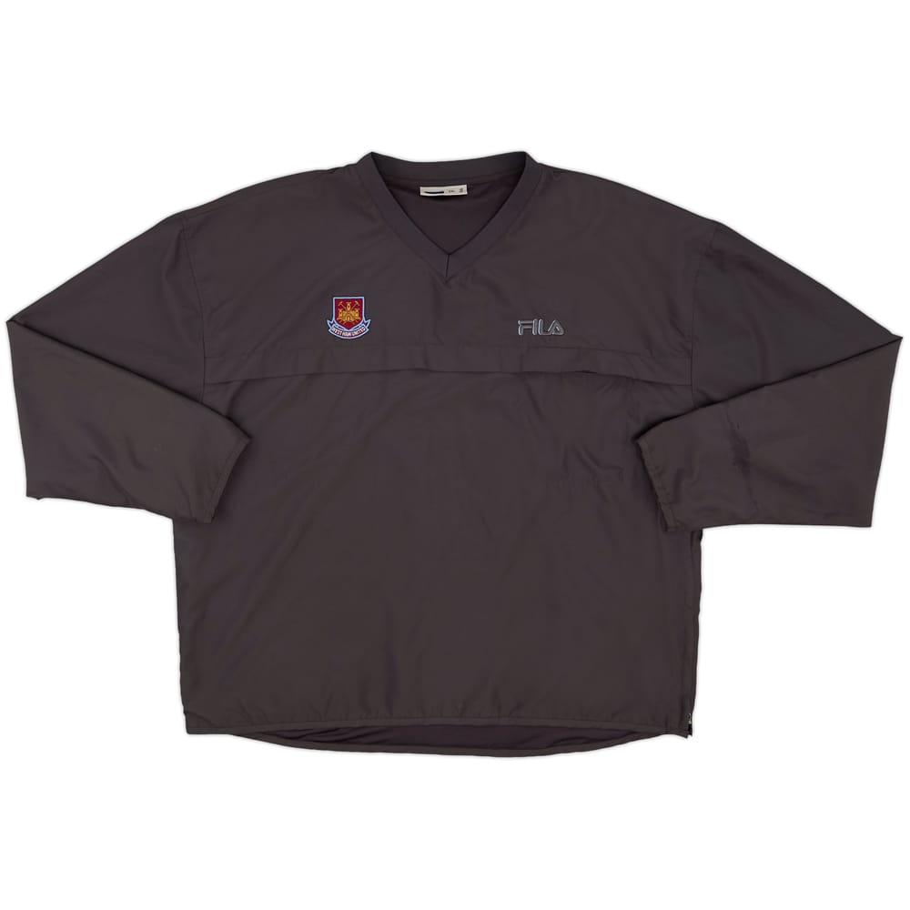 1999-01 West Ham Fila Drill Top - 8/10 - (XXL)