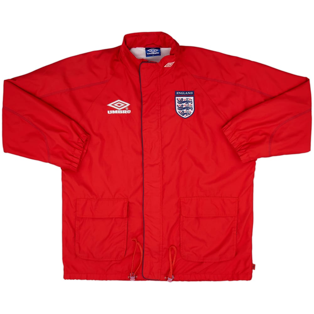 1998-00 England Umbro Track Jacket - 8/10 - (XL)
