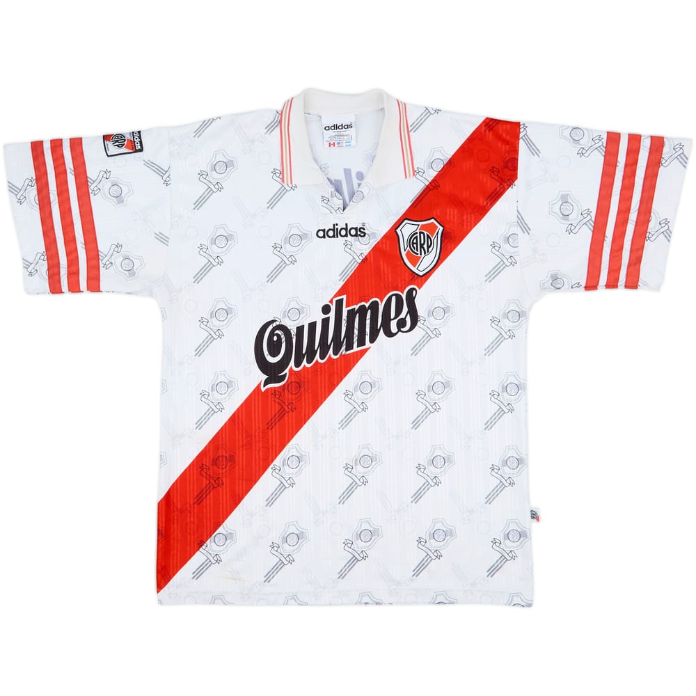 1996-98 River Plate Home Shirt - 8/10 - (XXL)