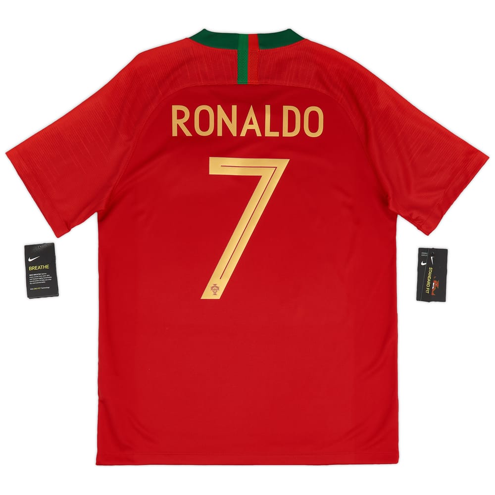 2018-19 Portugal Home Shirt Ronaldo #7