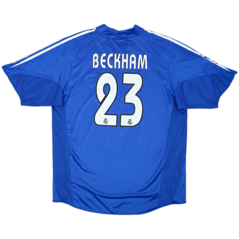 2004-05 Real Madrid Third Shirt Beckham #23 - 8/10 - (L)