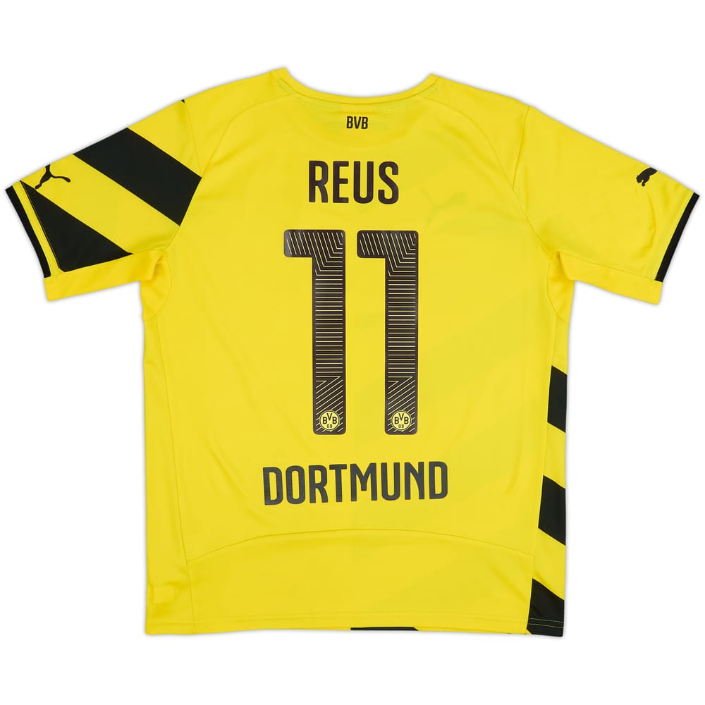 2014-15 Borussia Dortmund Home Shirt Reus #11 - 6/10 - (XL.Boys)