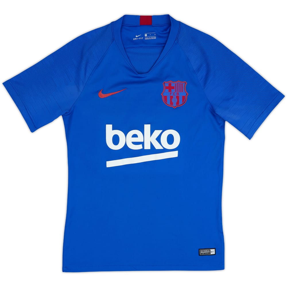 2019-20 Barcelona Nike Training Shirt - 8/10 - (S)