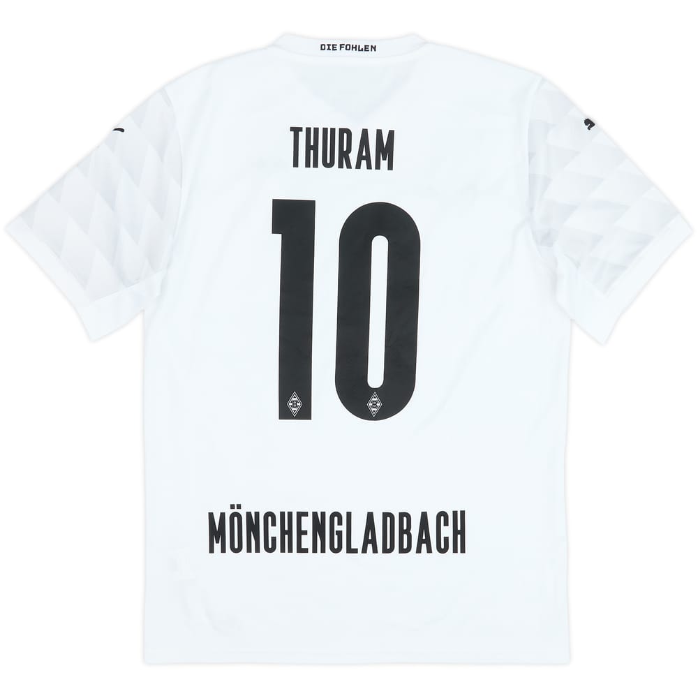 2020-21 Borussia Monchengladbach Home Shirt Thuram #10 - 9/10 - (M)