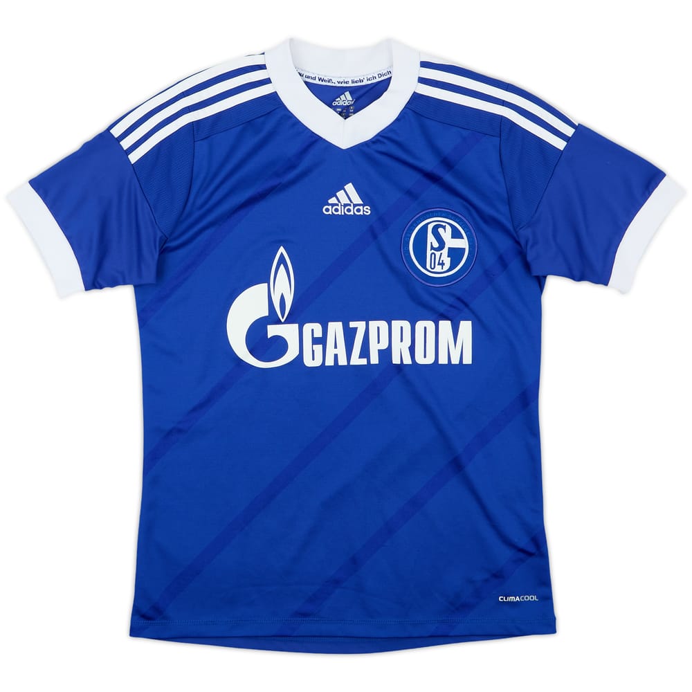 2012-14 Schalke Home Shirt - 9/10 - (13-14 Years)