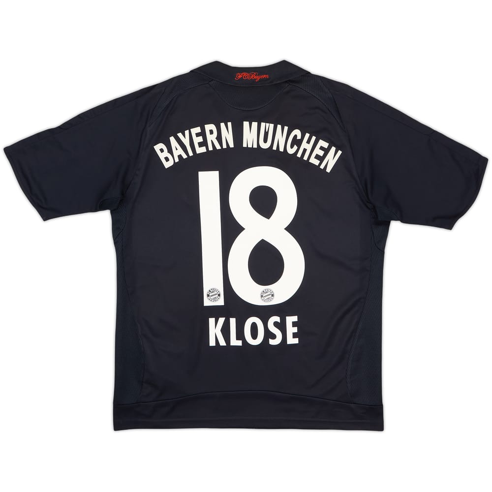 2008-09 Bayern Munich Away Shirt Klose #18 - 6/10 - (L.Boys)