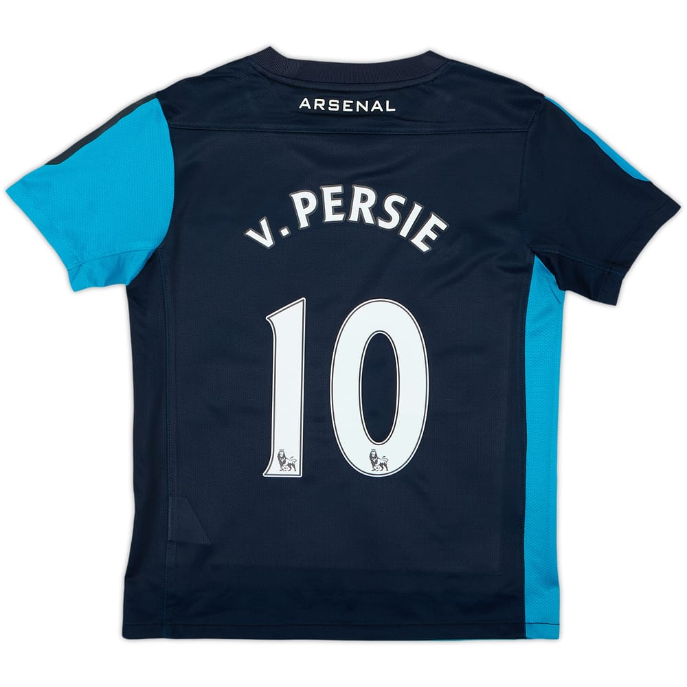 2011-12 Arsenal Away Shirt v.Persie #10 - 8/10 - (8-10 Years)