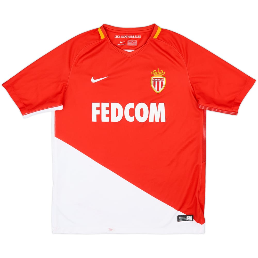 2017-18 Monaco Home Shirt - 6/10 - (XL.Boys)