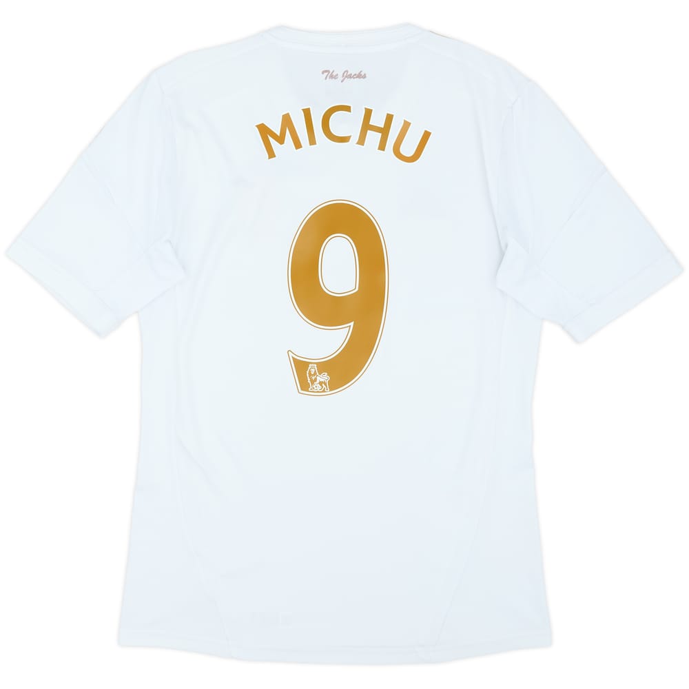 2012-13 Swansea City Centenary Home Shirt Michu #9 - 7/10 - (M)