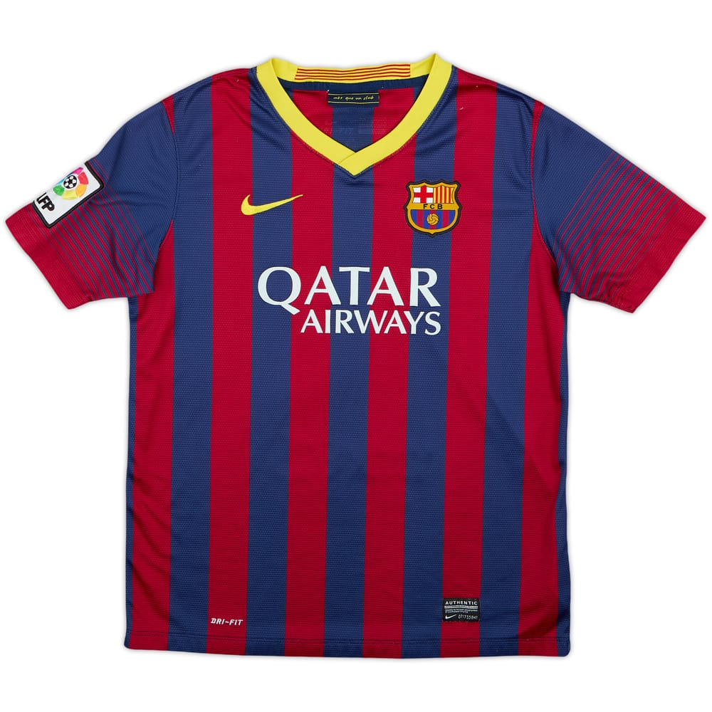 2013-14 Barcelona Home Shirt - 5/10 - (13-14 Years)