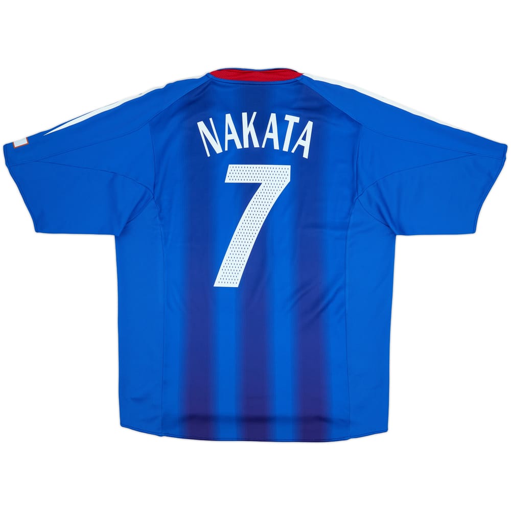 2004-06 Japan Home Shirt Nakata #7 - 8/10 - (L)
