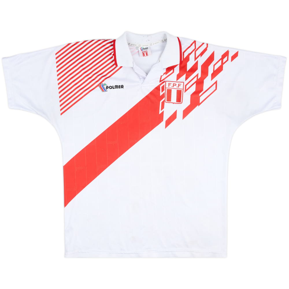 1993-96 Peru Home Shirt - 5/10 - (L)
