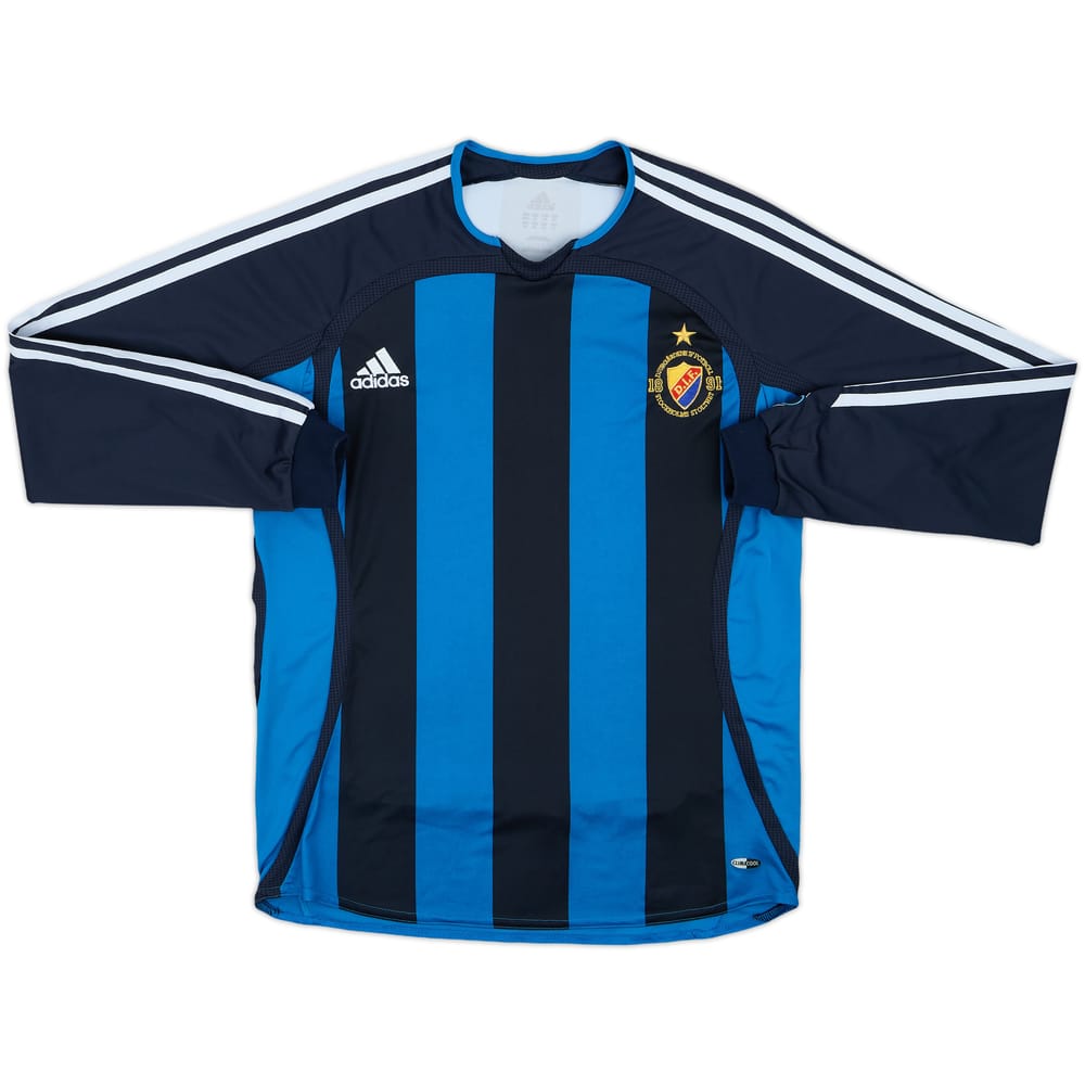 2006-07 Djurgardens Home L/S Shirt - 9/10 - (XL)
