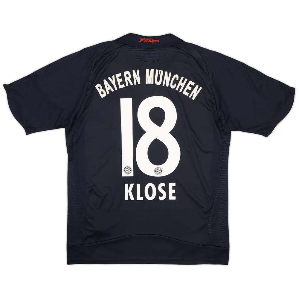 2008-09 Bayern Munich Away Shirt Klose #18 - 7/10 - (XL.Boys)