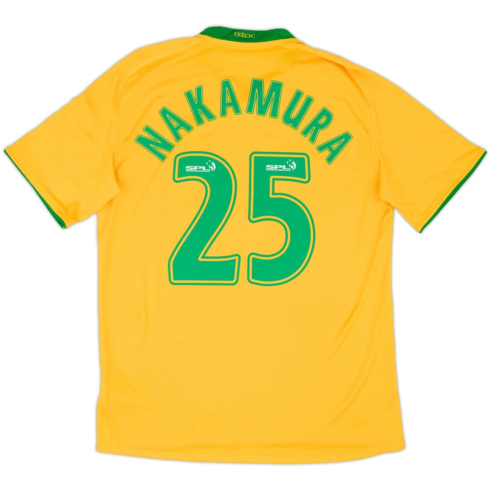 2008-09 Celtic Away Shirt Nakamura #25 - 5/10 - (M)
