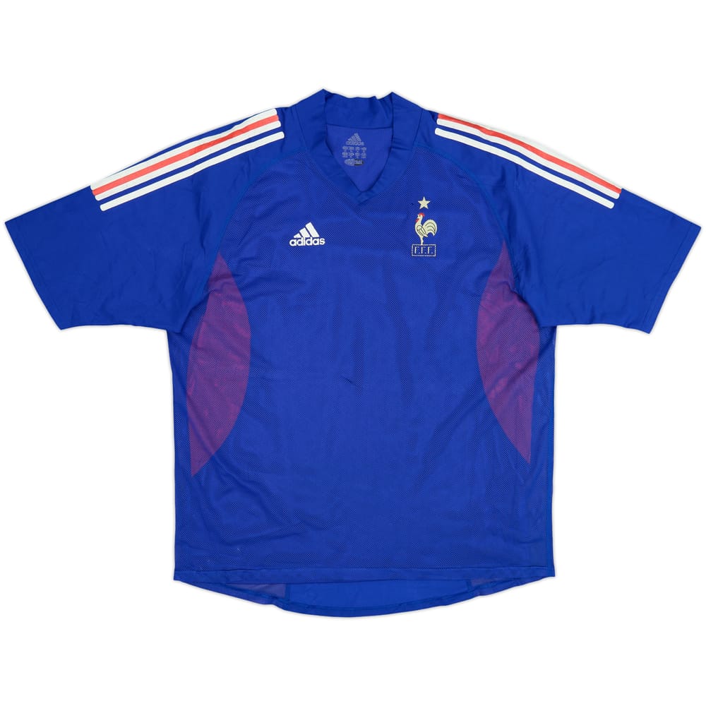 2002-04 France Player Issue Home Shirt - 5/10 - (XL)