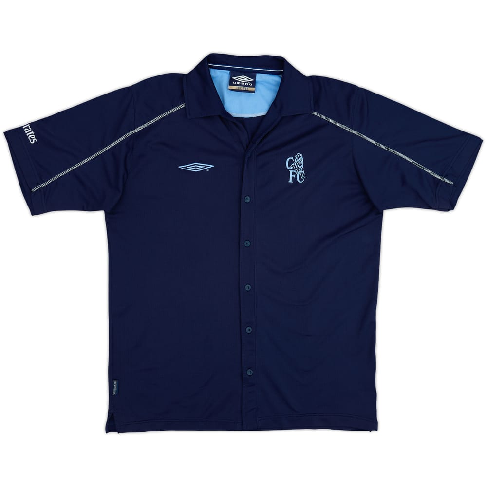 Camiseta Umbro con botones del Chelsea 2004-06 - 9/10 - (L)