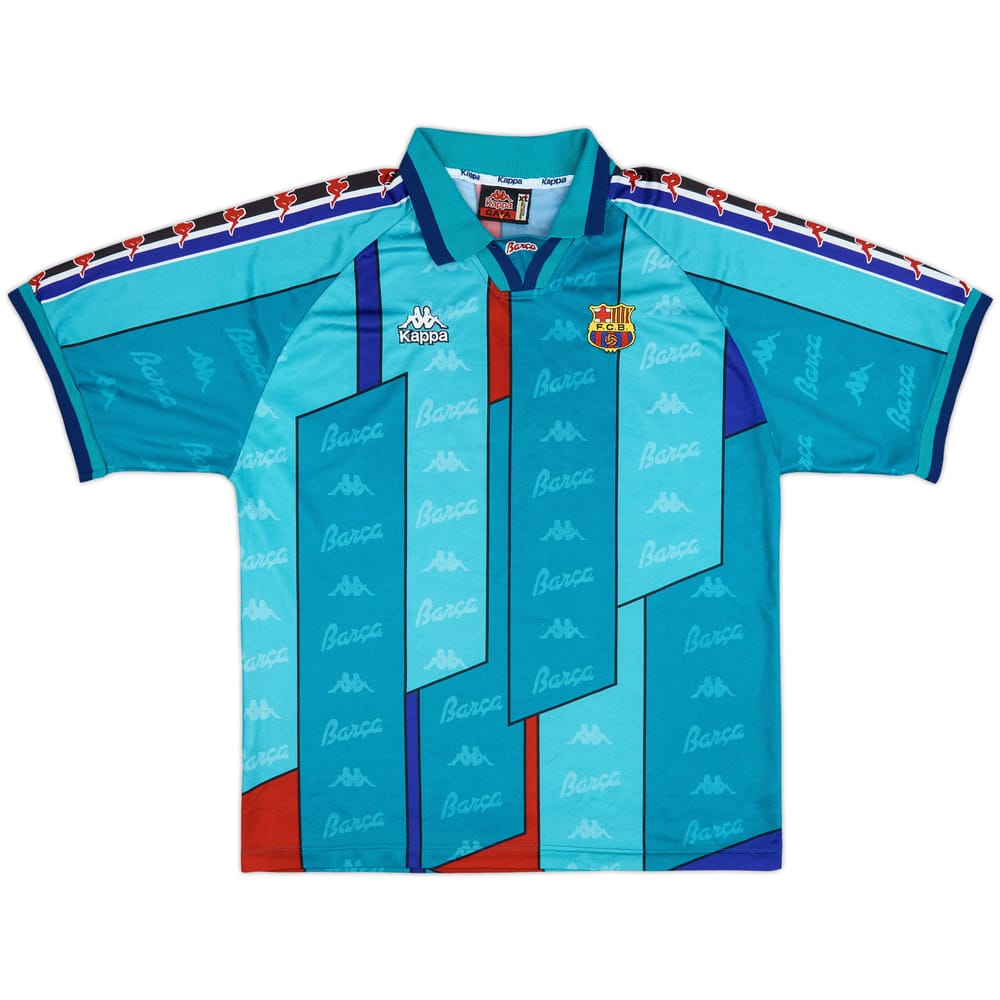 1995-97 Barcelona Away Shirt - 8/10 - (XL)