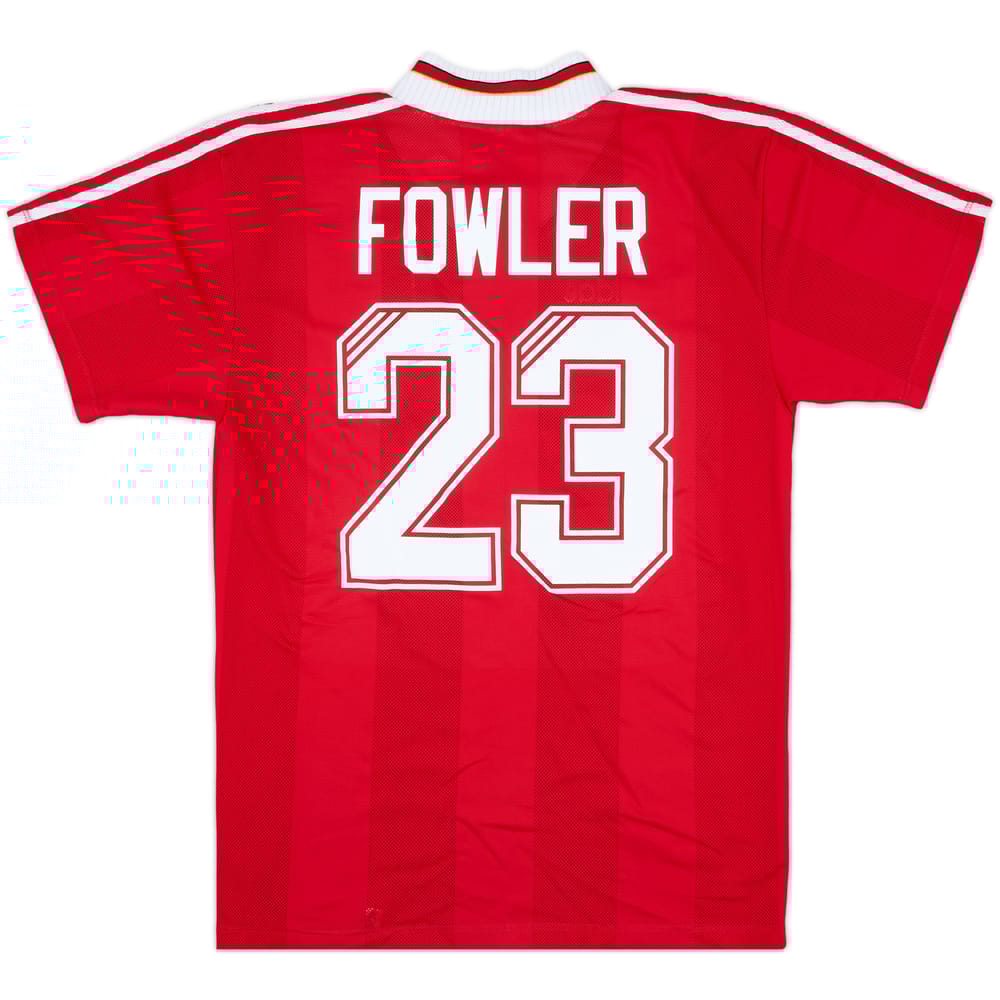 1995-96 Liverpool Home Shirt Fowler #23 - 10/10 - (L)