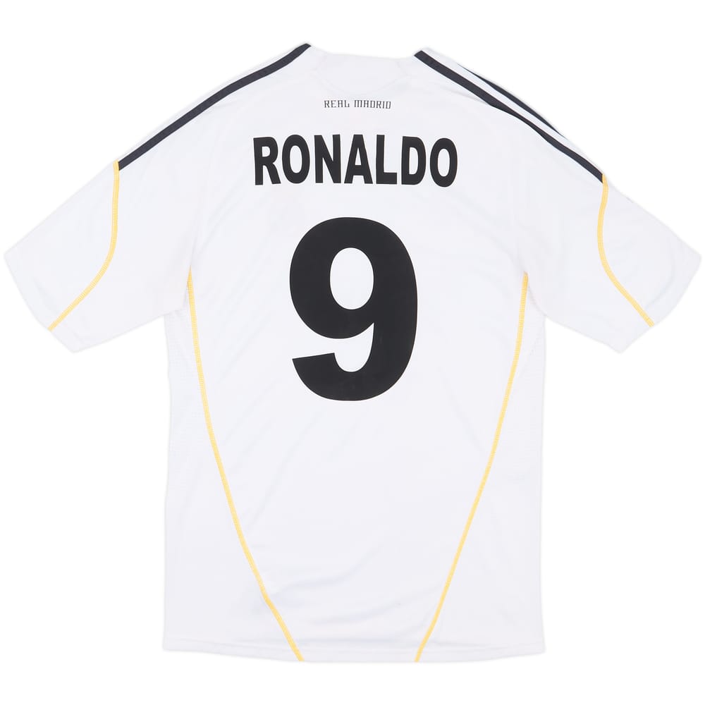 2009-10 Real Madrid Home Shirt Ronaldo #9 - 7/10 - (M)