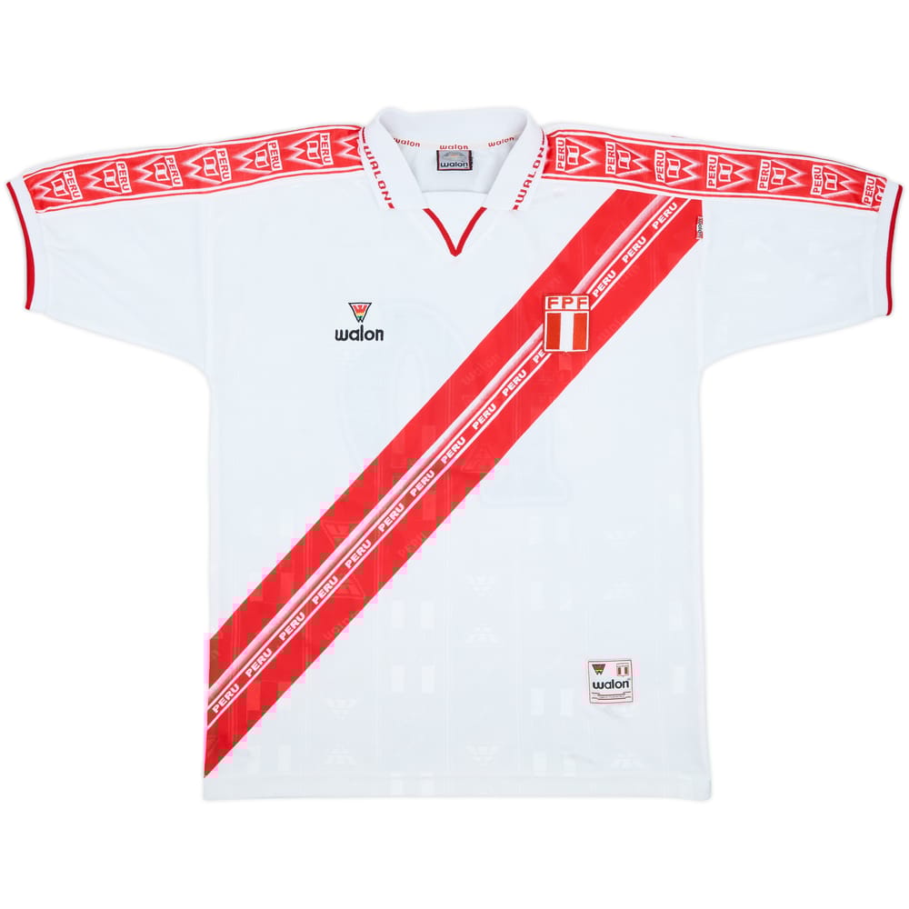 2000-01 Peru Home Shirt #10 - 9/10 - (L)