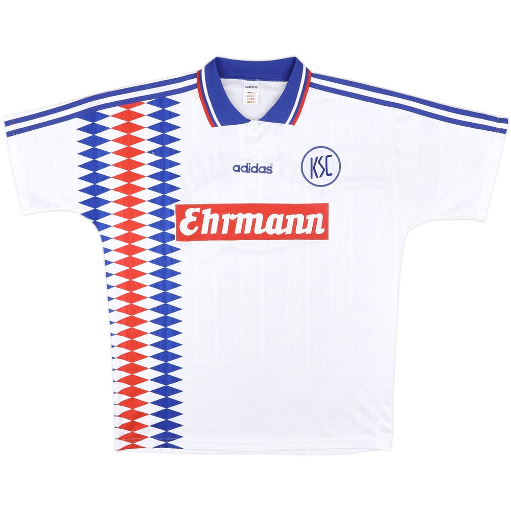 1995-96 Karlsruhe Home Shirt - 9/10 - (L)