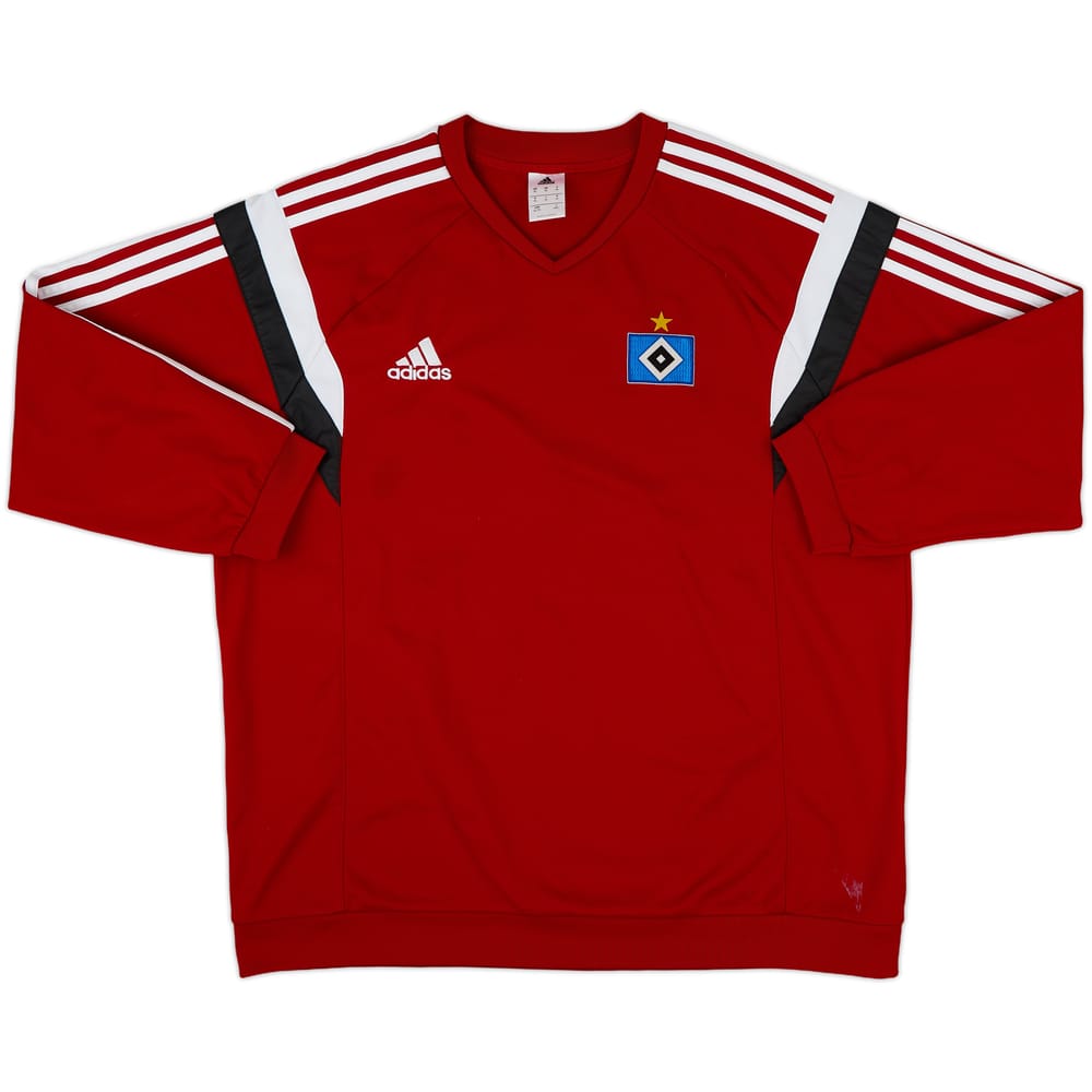 2014-15 Hamburg adidas Sweat Top - 8/10 - (XL)
