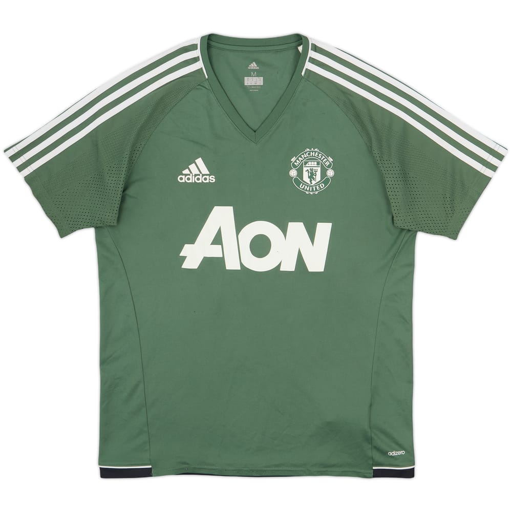 2017-18 Manchester United adizero Training Shirt - 6/10 - (M)