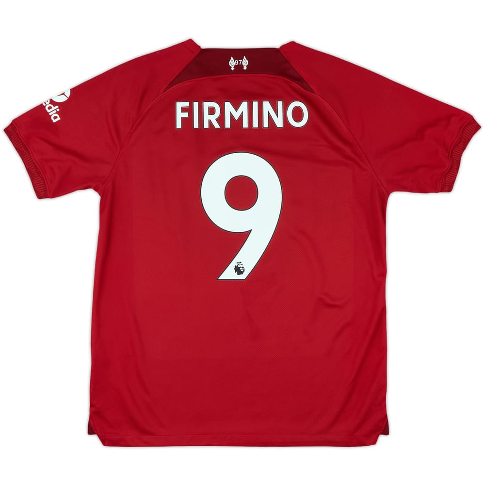 2022-23 Liverpool Home Shirt Firmino #9 - 8/10 - (XL)